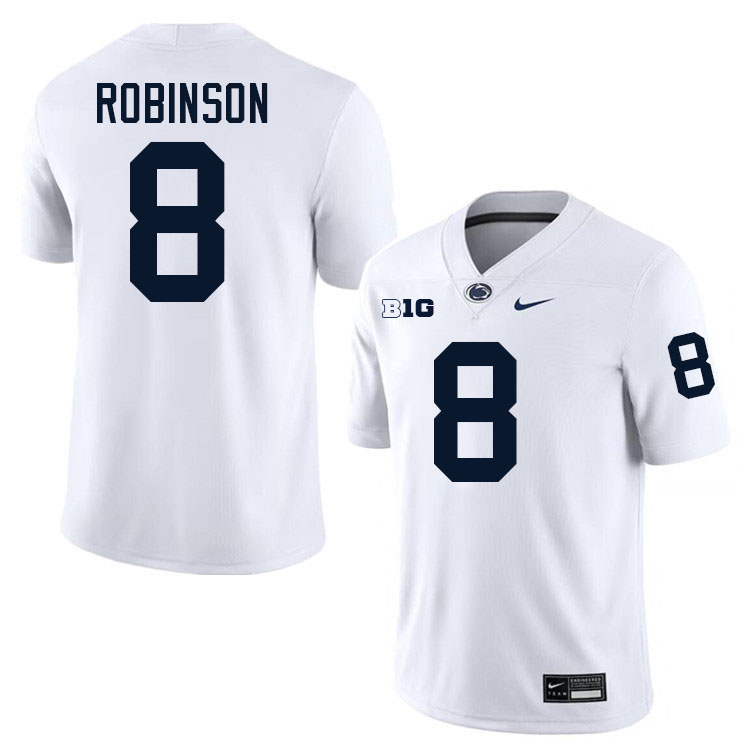 Allen Robinson Penn State Jersey,PSU Nittany Lions #8 Allen Robinson Football Uniforms-White